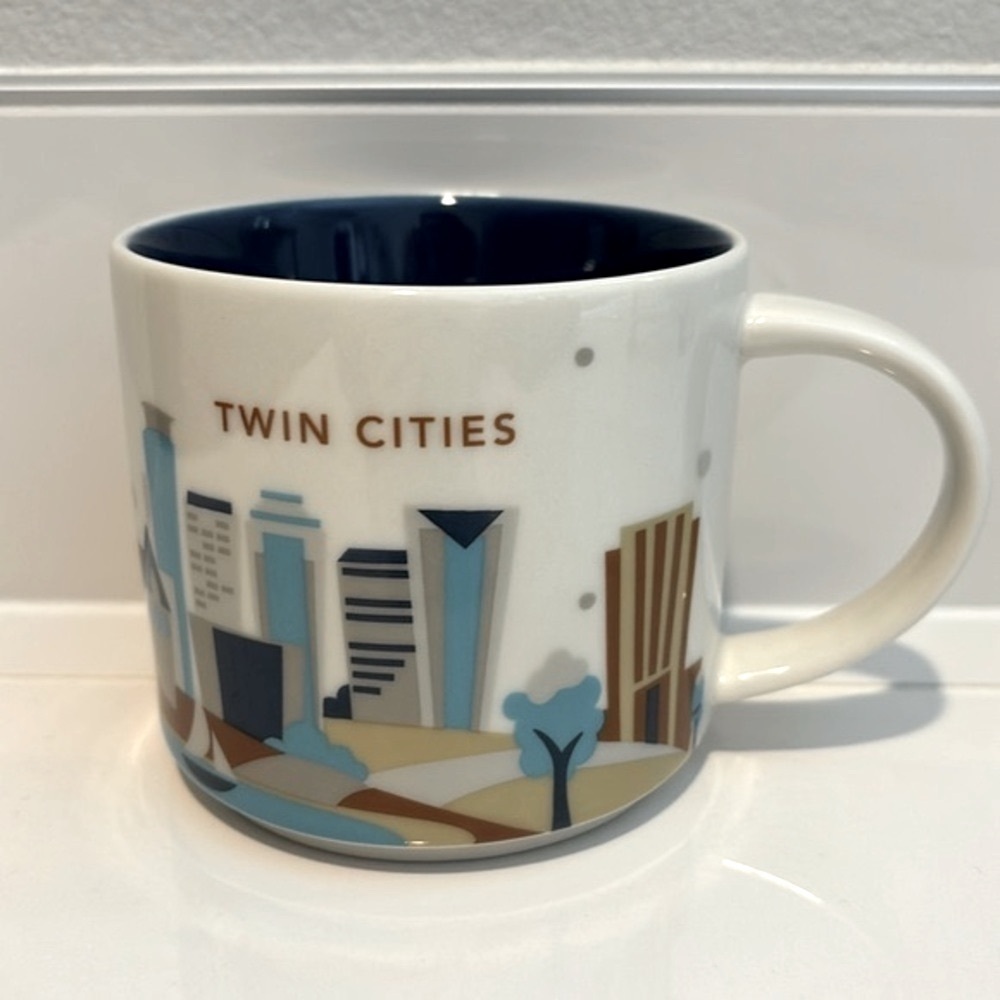 Starbucks Minnesota Twin Cities You Are Here Mug Minneapolis St Paul